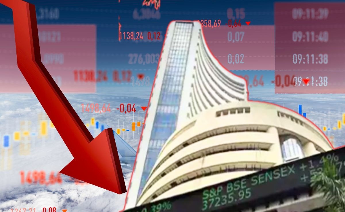 Middle East Crisis से हिला भारतीय शेयर बाजार, सेंसेक्स धड़ाम, 850 से ज्यादा स्टॉक्स 52 हफ्ते के निचले स्तर