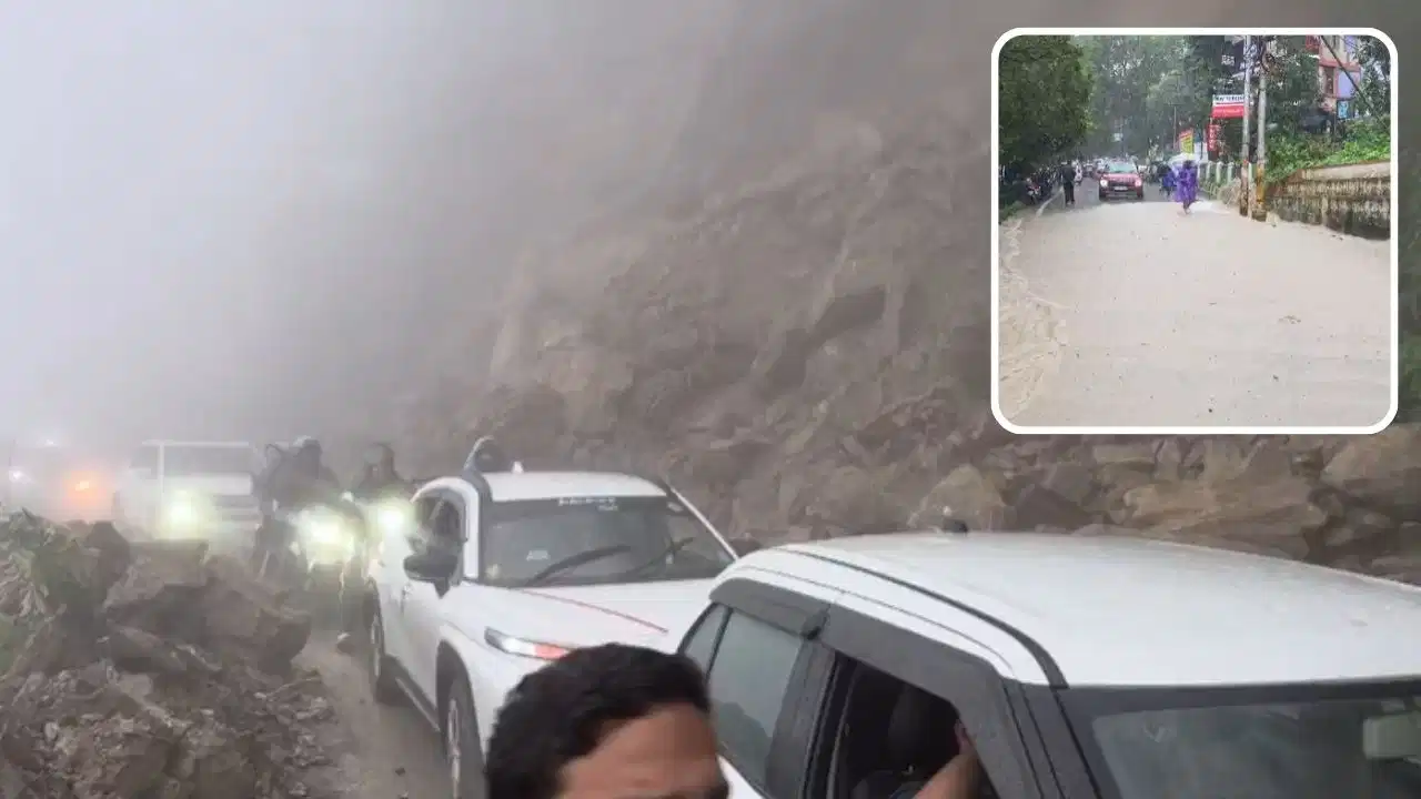 Uttarakhand में बारिश का कहर! 10 जिलों में ऑरेंज अलर्ट, नैनीताल-अल्मोड़ा में रेड अलर्ट, सड़कें बंद और सैकड़ों वाहन फंसे